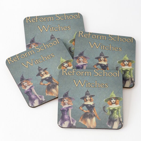 Item preview, Reform School Witches Pulp Pinup Cover designed and sold by SanguineSiren.