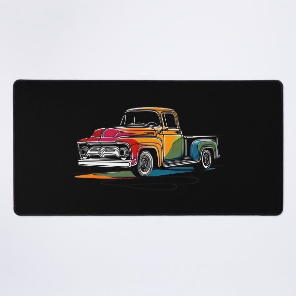 Item preview, Truck Vintage Old Classic School American Pickup Retro Farm designed and sold by farhanhafeez.