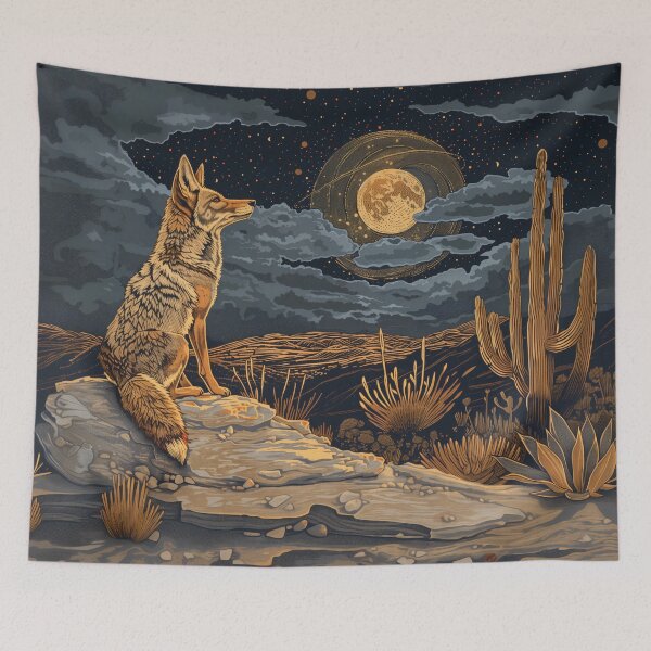 Item preview, Coyote and the Cosmos designed and sold by wyntera.