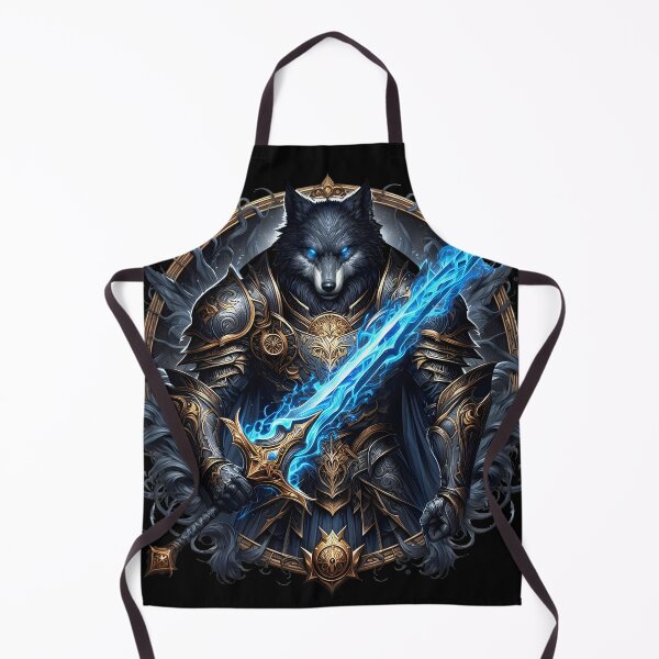 Item preview, Cosmic Wolf Warrior designed and sold by Black Wolf Style.