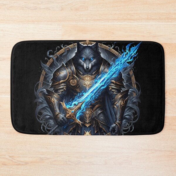Item preview, Cosmic Wolf Warrior designed and sold by Black Wolf Style.