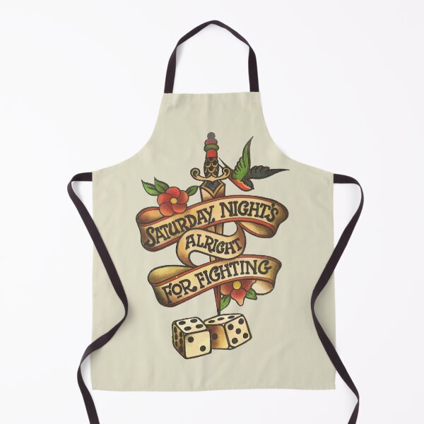 Item preview, Saturday Night's Alright For Fighting - Song Logo designed and sold by skipat.