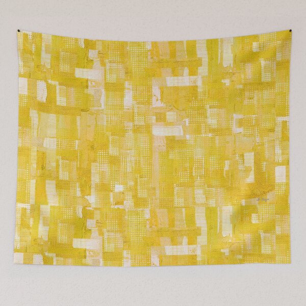 Item preview, Pieces Of Sunshine Yellow Gold Abstract Art designed and sold by Sharon Cummings Art.