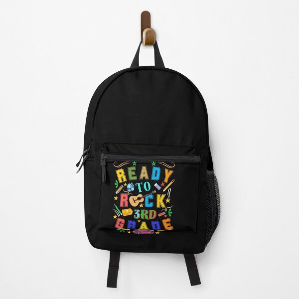 Item preview, Ready To Rock 3RD Grade Retro Typographic Colorful Back to School Design designed and sold by Raise2Shine.