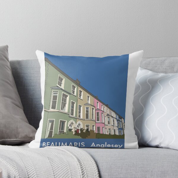 Item preview, Victorian Terraces ~ Beaumaris, Anglesey, Wales designed and sold by Alchersone-Art.