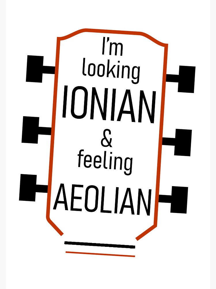 Thumbnail 3 of 3, Journal, Looking Ionian feeling Aeolian Guitar Headstock designed and sold by 6tuningpegs.