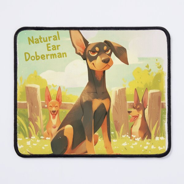 Item preview, Natural ear Doberman inspired designed and sold by Nowshin Tasnim.