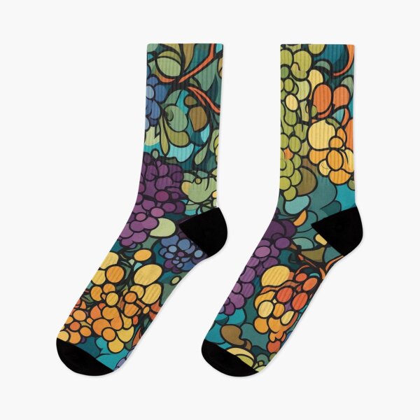 Item preview, Abstract Colorful Grape Vines Pattern designed and sold by calibrit.