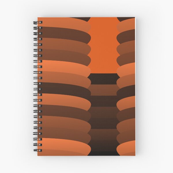 Item preview, Varying Orange Wave Lines Parallel Wavy Strips designed and sold by EvergreenMotifs.