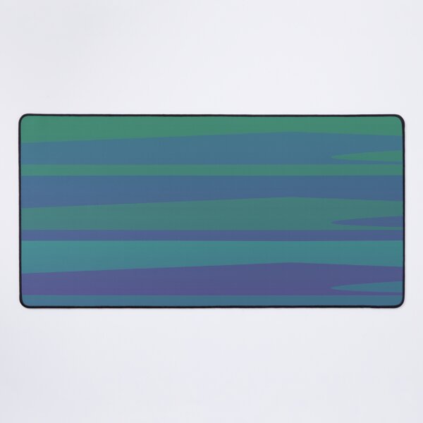 Item preview, Varying Blue Green Wave Lines Parallel Wavy Strips designed and sold by EvergreenMotifs.