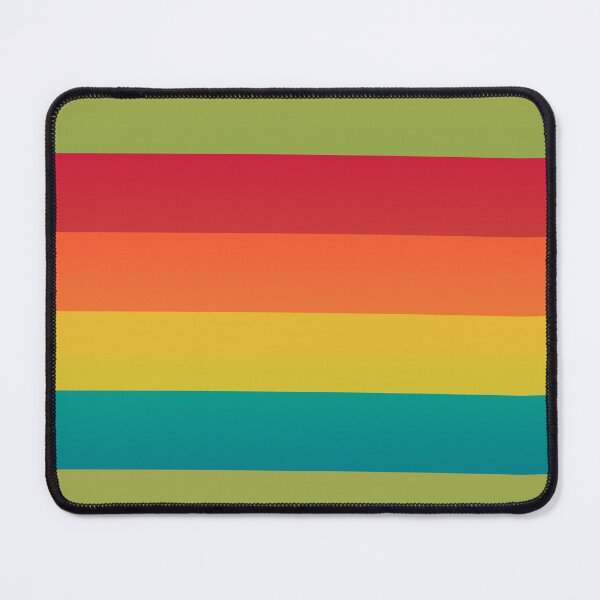 Item preview, Rainbow Multicolor Varied Striped Lines Parallel Color Strips designed and sold by EvergreenMotifs.