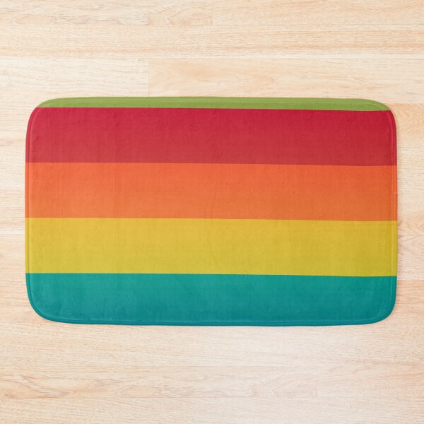 Item preview, Rainbow Multicolor Varied Striped Lines Parallel Color Strips designed and sold by EvergreenMotifs.