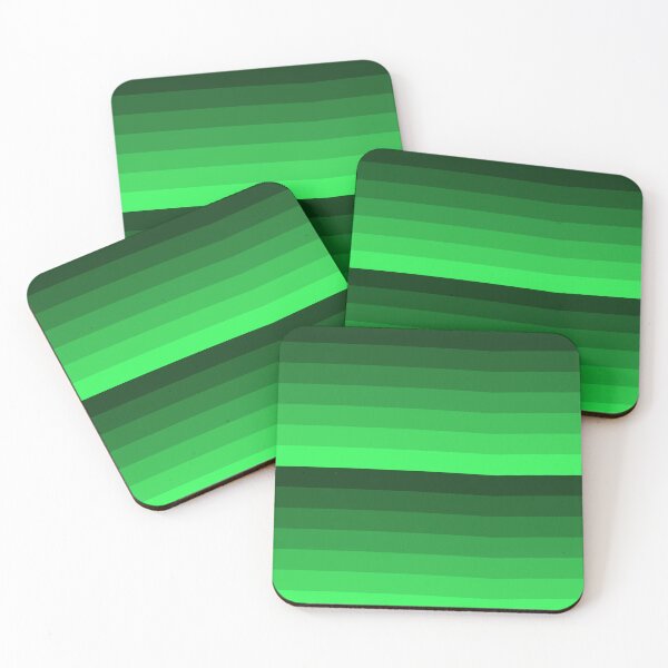 Item preview, Green Multicolor Varied Striped Lines Verde Color Strips designed and sold by EvergreenMotifs.