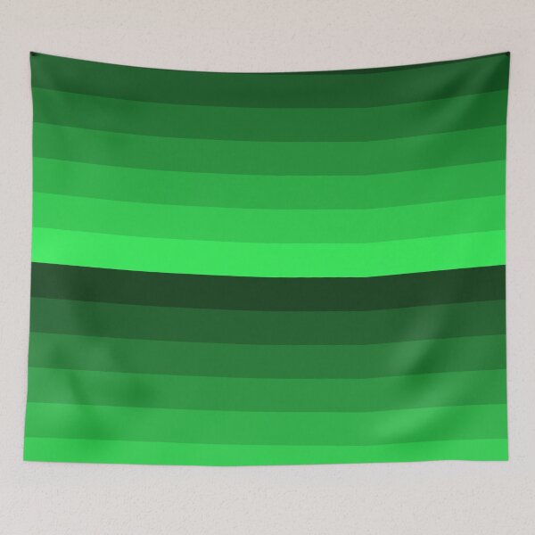 Item preview, Green Multicolor Varied Striped Lines Verde Color Strips designed and sold by EvergreenMotifs.