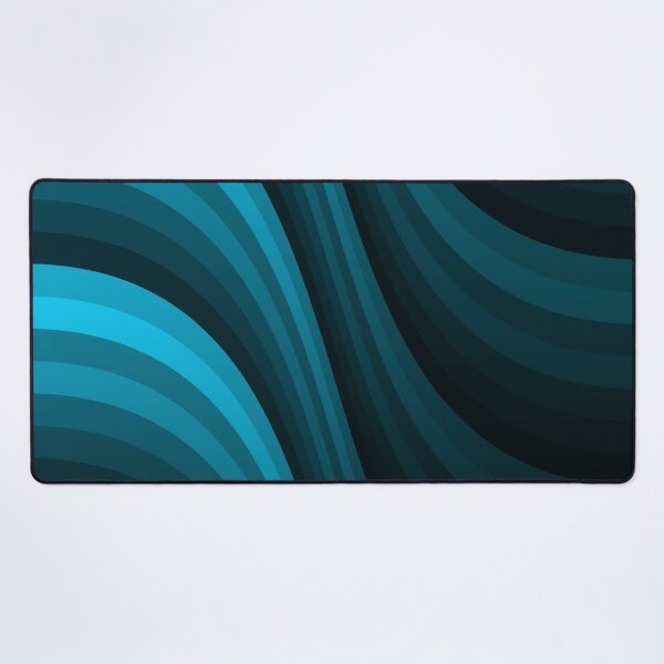 Item preview, Varying Blue Wave Lines Parallel Wavy Strips designed and sold by EvergreenMotifs.