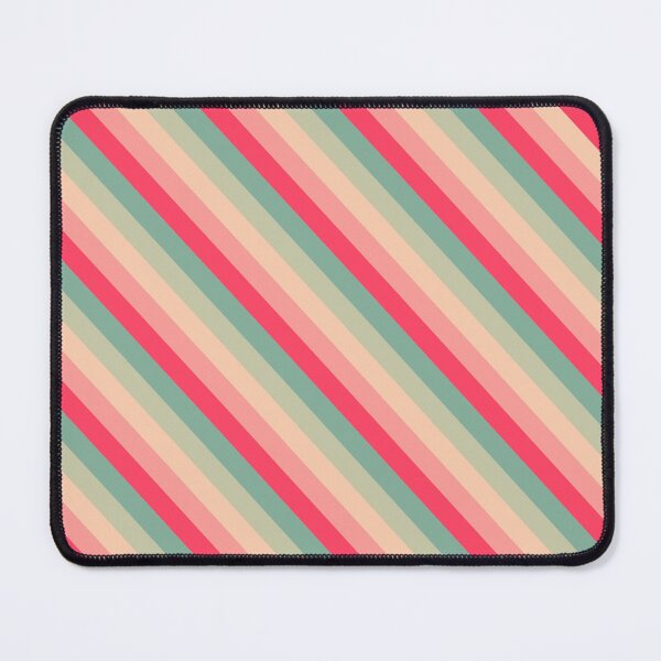 Item preview, Pink Multicolor Varied Striped Lines Candy Color Strips designed and sold by EvergreenMotifs.