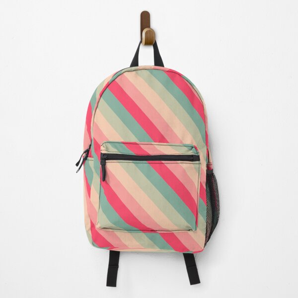 Item preview, Pink Multicolor Varied Striped Lines Candy Color Strips designed and sold by EvergreenMotifs.