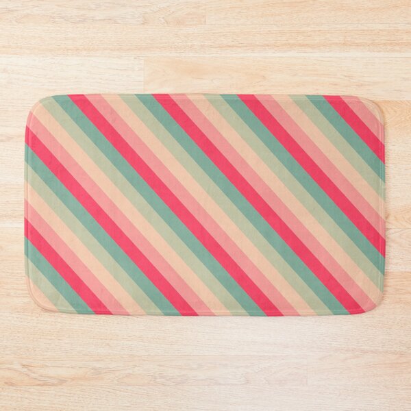 Item preview, Pink Multicolor Varied Striped Lines Candy Color Strips designed and sold by EvergreenMotifs.