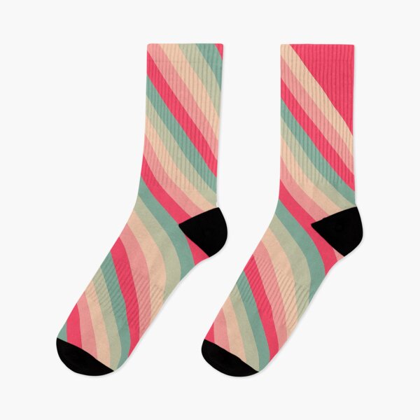 Item preview, Pink Multicolor Varied Striped Lines Candy Color Strips designed and sold by EvergreenMotifs.