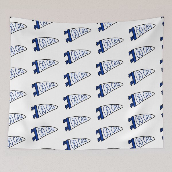 Item preview, Go Cats Pennant designed and sold by morgankeiky.