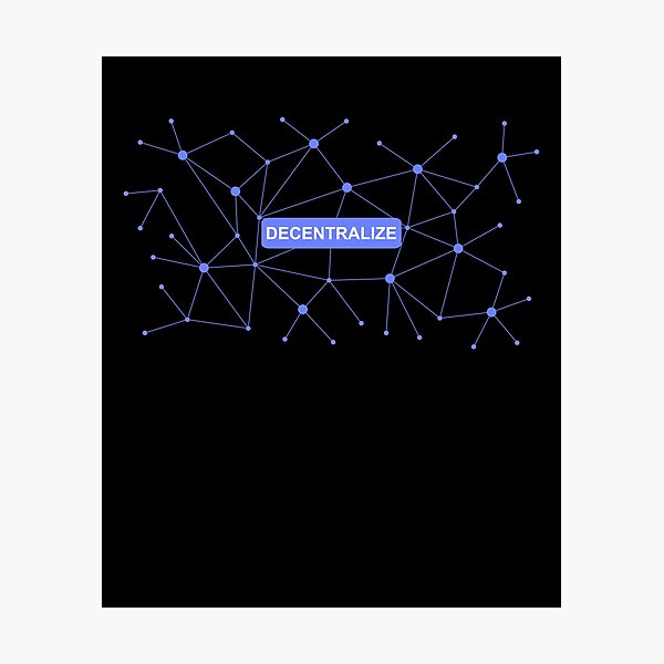 Artikel-Vorschau von Dezentralisieren – Die Zukunft ist die dezentrale Krypto-Blockchain, designt und verkauft von farhanhafeez.