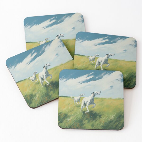 Item preview, Borzoi Silhouettes  designed and sold by Samuelsboro.