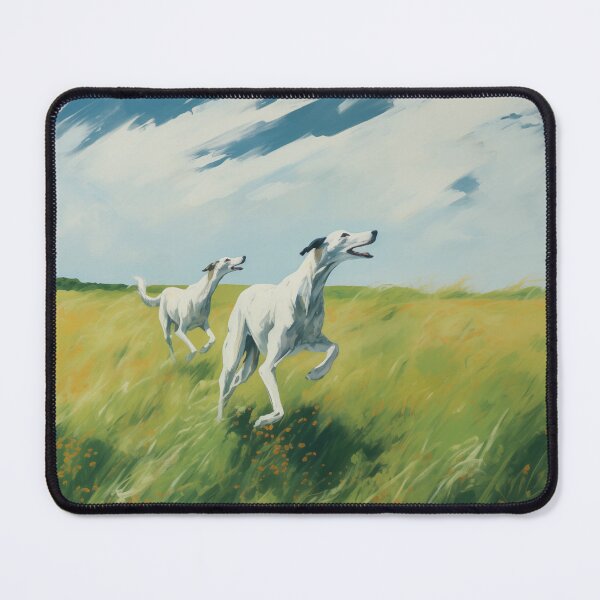 Item preview, Borzoi Silhouettes  designed and sold by Samuelsboro.