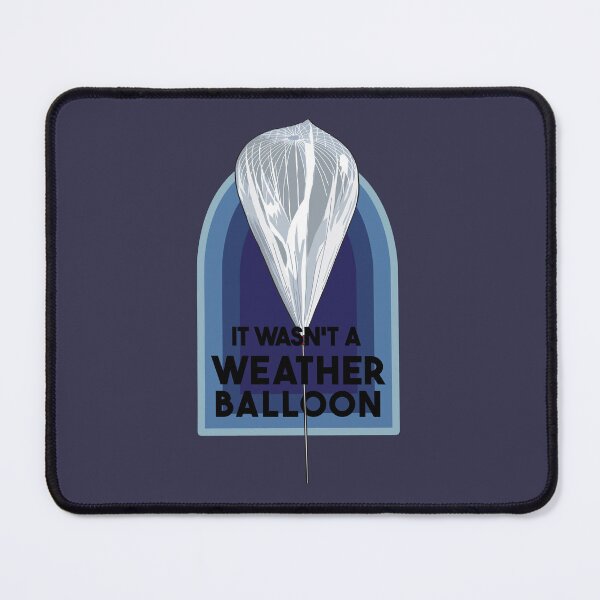 Item preview, It Wasn't a Weather Balloon Alien UFO designed and sold by Yellow Bird Studios.