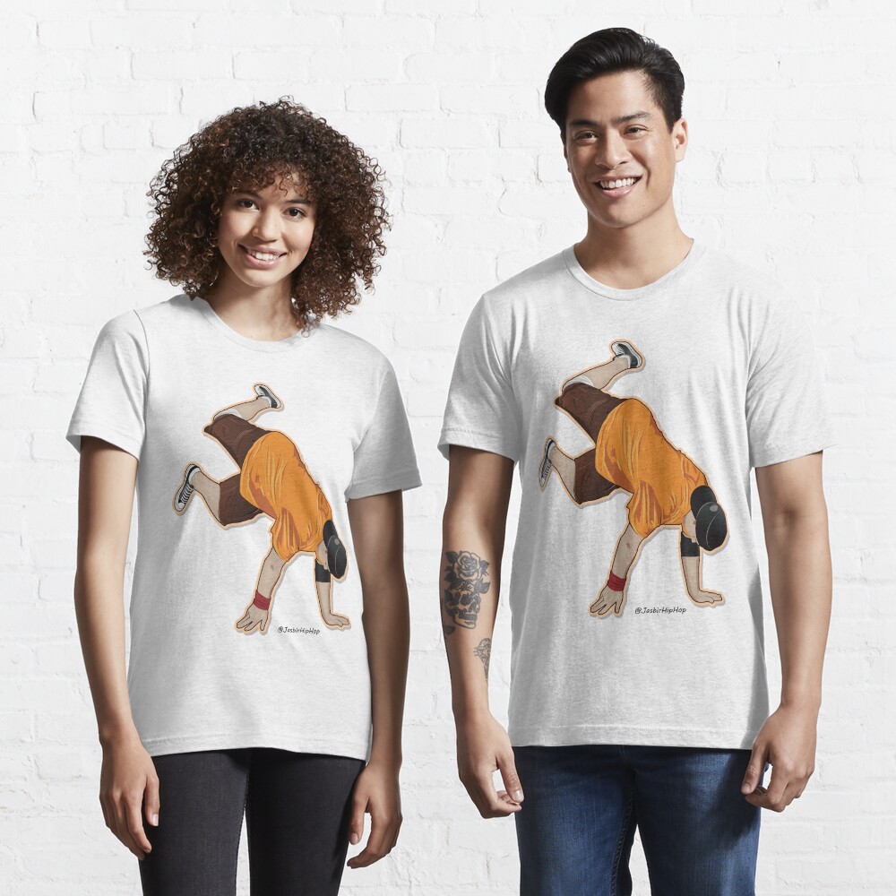 Old School B-Boy Character - HipHop Essential T-Shirt