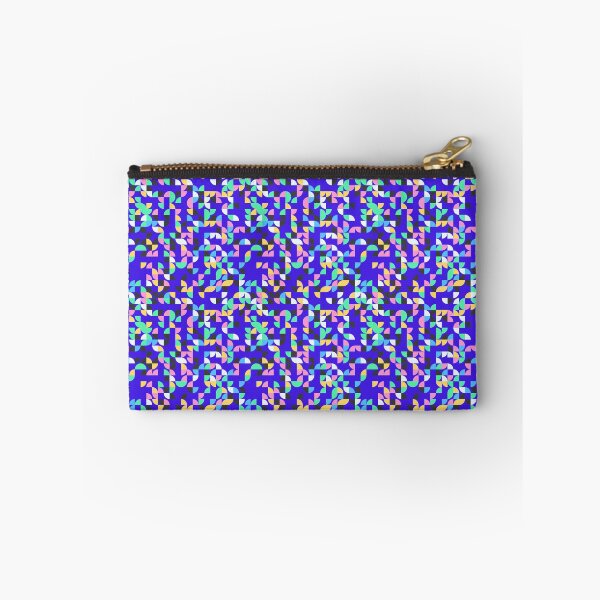 Item preview, Random Multicolor Abstract Symbols Purple Tone With Geometry designed and sold by EvergreenMotifs.