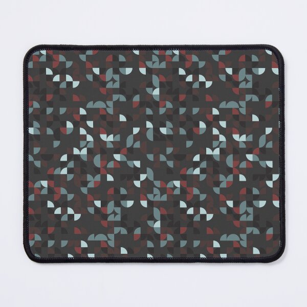 Item preview, Random Multicolor Abstract Symbols Grey Tone With Geometry designed and sold by EvergreenMotifs.