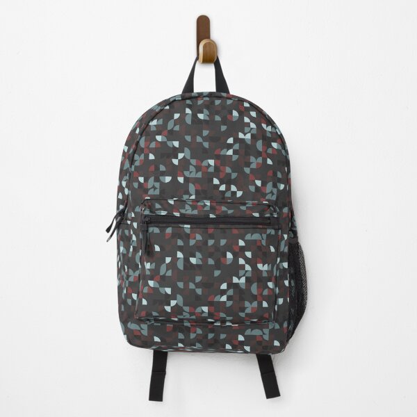 Item preview, Random Multicolor Abstract Symbols Grey Tone With Geometry designed and sold by EvergreenMotifs.