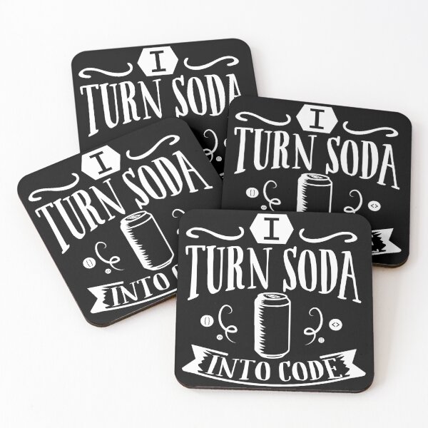 Item preview, Soda Into Code Software Engineer Coder Funny Programming designed and sold by farhanhafeez.