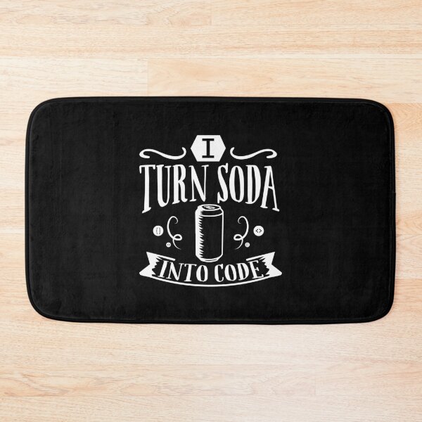 Item preview, Soda Into Code Software Engineer Coder Funny Programming designed and sold by farhanhafeez.