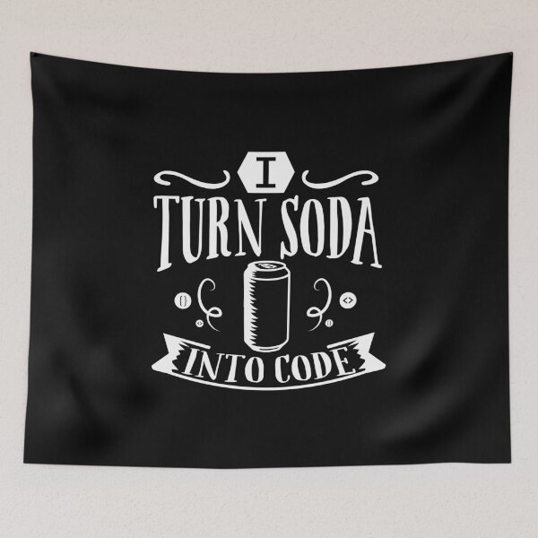 Item preview, Soda Into Code Software Engineer Coder Funny Programming designed and sold by farhanhafeez.