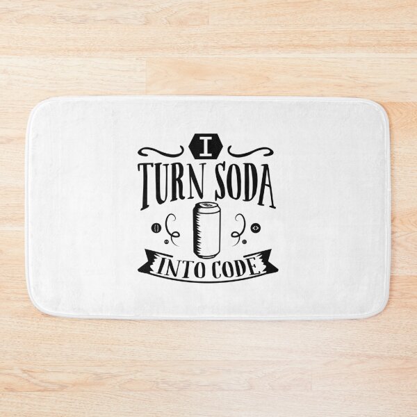 Item preview, Soda Into Code Software Engineer Coder Funny Programming designed and sold by farhanhafeez.