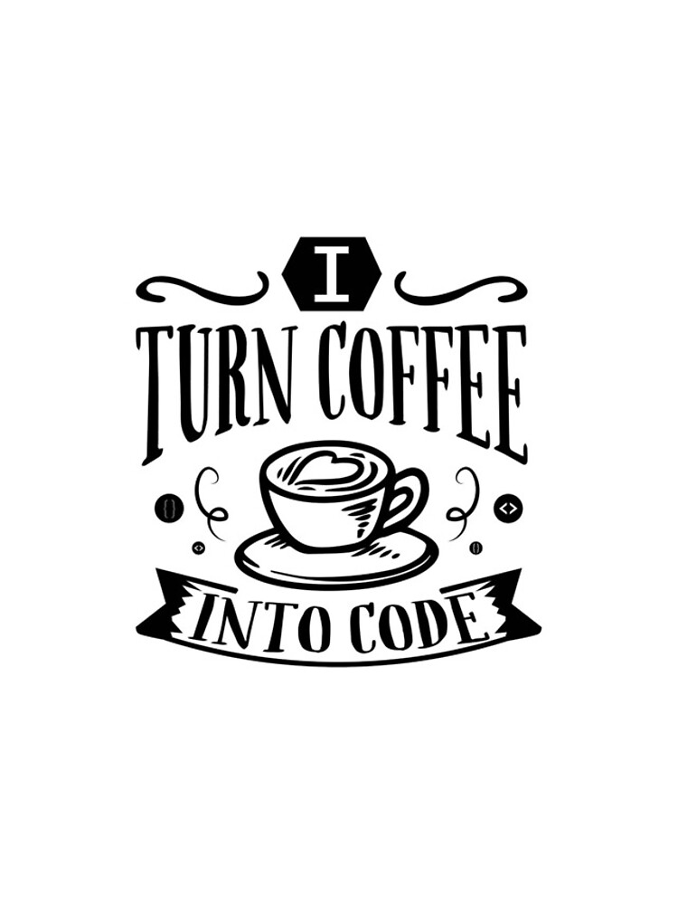 Thumbnail 4 of 4, iPhone Case, Coffee Into Code Software Engineer Coder Funny Programming designed and sold by farhanhafeez.