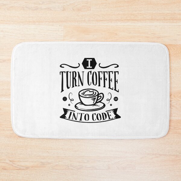 Item preview, Coffee Into Code Software Engineer Coder Funny Programming designed and sold by farhanhafeez.