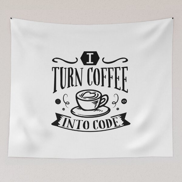 Item preview, Coffee Into Code Software Engineer Coder Funny Programming designed and sold by farhanhafeez.
