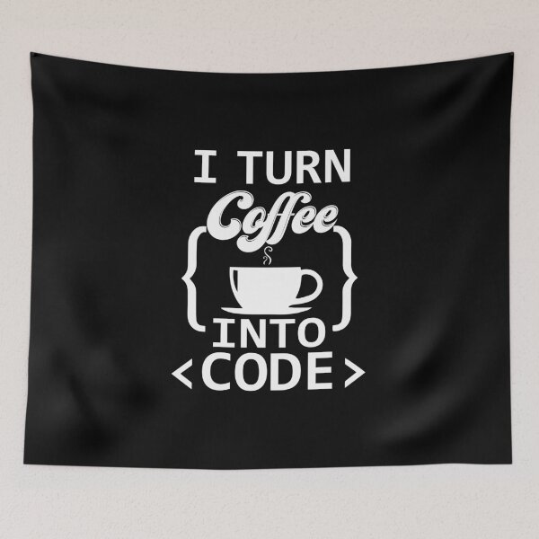Item preview, Coffee Into Code Software Engineer Coder Funny Programming designed and sold by farhanhafeez.