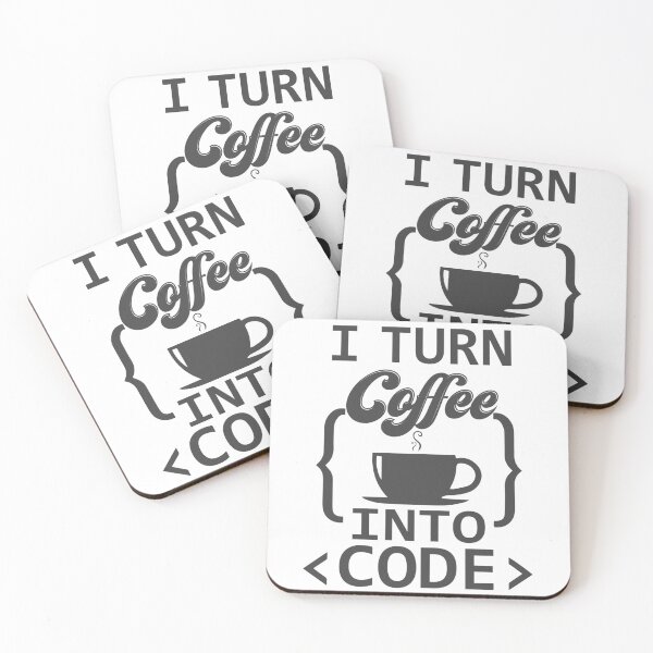 Item preview, Coffee Into Code Software Engineer Coder Funny Programming designed and sold by farhanhafeez.