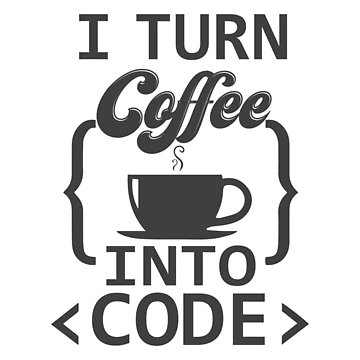 Artwork thumbnail, Coffee Into Code Software Engineer Coder Funny Programming by farhanhafeez