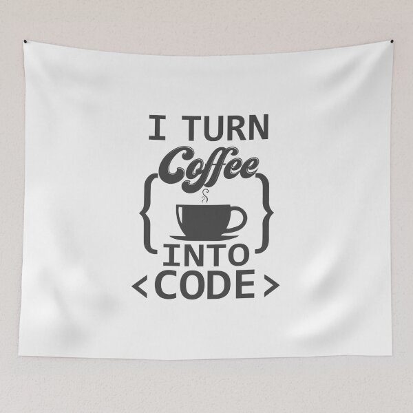 Item preview, Coffee Into Code Software Engineer Coder Funny Programming designed and sold by farhanhafeez.