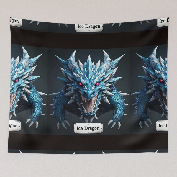 Item preview, Ice Dragon designed and sold by Highhocreations.