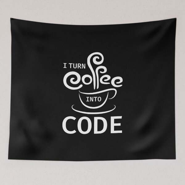 Item preview, Coffee Into Code Software Engineer Coder Funny Programming designed and sold by farhanhafeez.