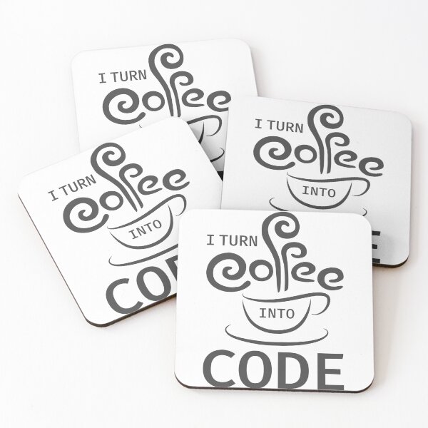 Item preview, Coffee Into Code Software Engineer Coder Funny Programming designed and sold by farhanhafeez.