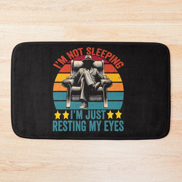 Item preview, Sleeping Resting Eyes Funny Dad Jokes father's day designed and sold by BOUCHERIT amine.