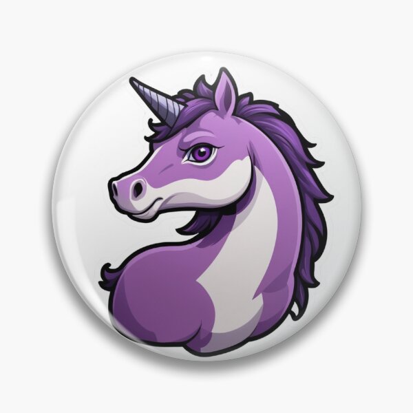Item preview, sticker purple unicon designed and sold by HananArt07.