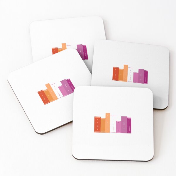 Item preview, Discreet Morse Lesbian Flag Books designed and sold by itsannacanna.