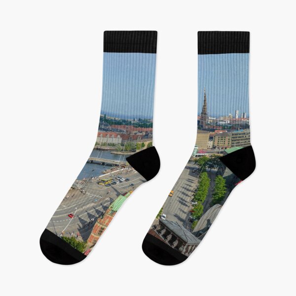 Item preview, Christiansborg Palace Tower View of the Stock Exchange Building, Copenhagen, Denmark designed and sold by Catherine Sherman.